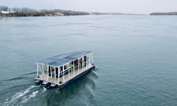 The first Bulgarian demonstration vessel HydRUforce with hybrid driving